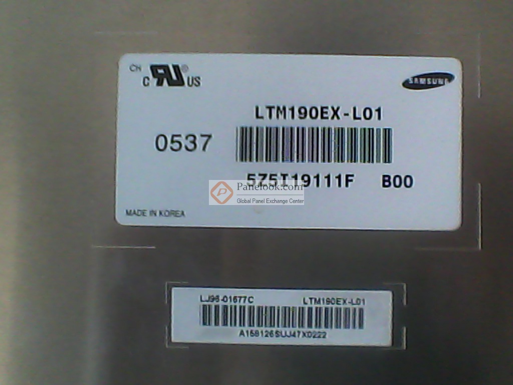 Samsung LTM190EX-L31 Original LCD's In Stock BUY ONLINE Samsung LTM190EX-L31 Original LCD's In Stock BUY ONLINE