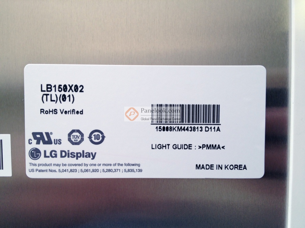 LB150X02-TL01 15.0 a-Si TFT-LCD Pannello per LG.Philips LCD