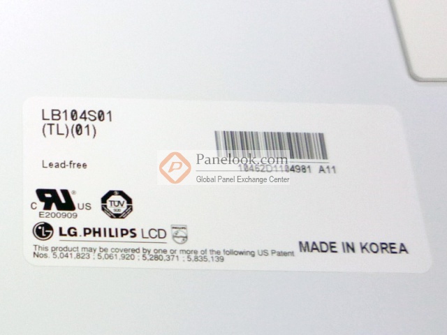 10.4" LG LB104S01-TL01 LCD Display Screen – Grade A+, 90% New, 1 Year Warranty