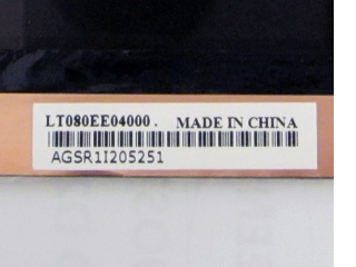 Toshiba Mobile Display LT080EE04000 photo