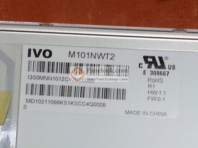 Dalle écran LCD type Ivo M140NWR6 R2 HW:1.1 14.0 Pouces 1366X768 60Hz