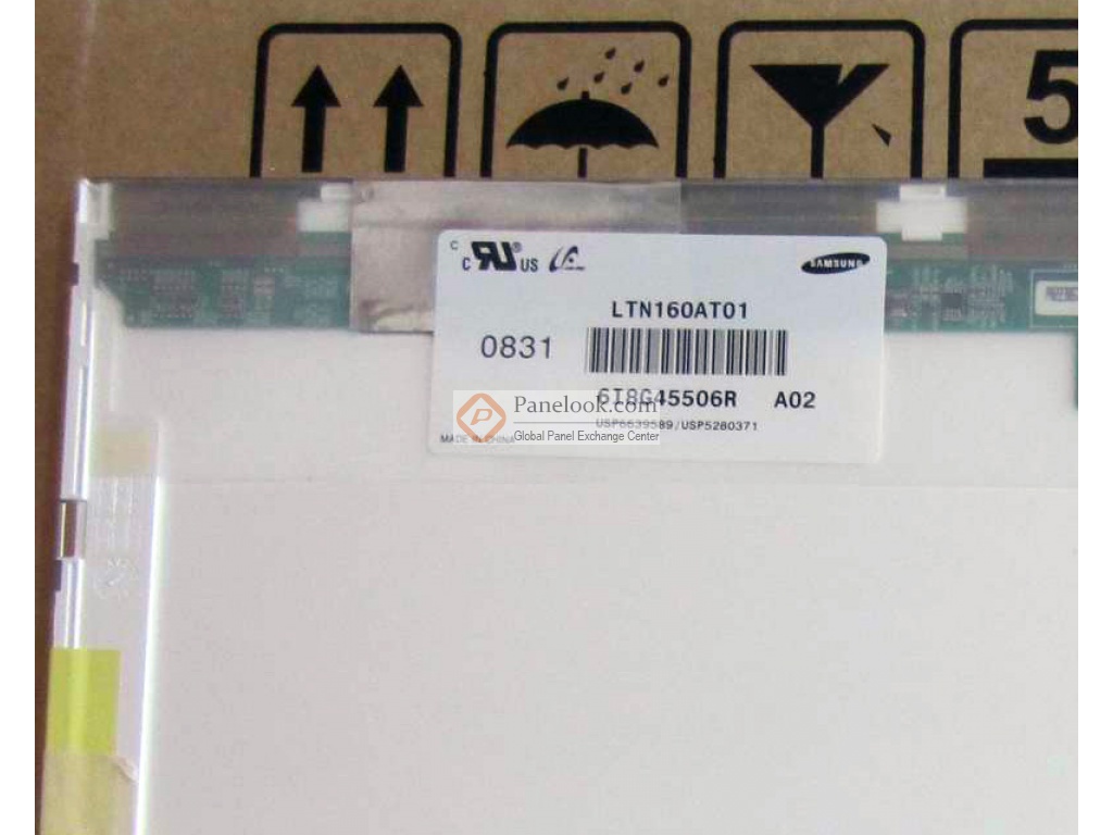 Samsung LTN160AT01 16" WXGA Laptop Screen – Glossy, CCFL, 30-Pin – New