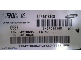 LTN141BT08-001