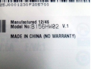 B156HW02 V1