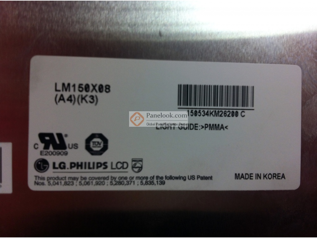 LM150X08-A4NA 15.0 a-Si TFT-LCD Panel for LG.Philips LCD
