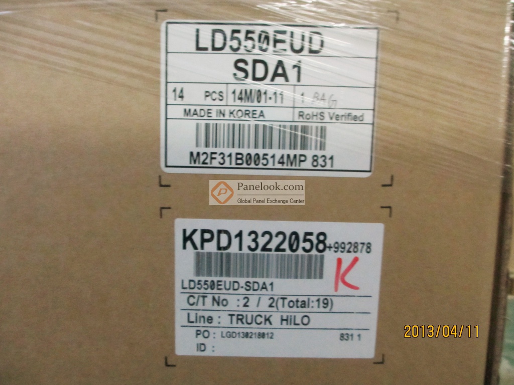 LG Display LD550EUD-SDA1 Overview - Panelook.com