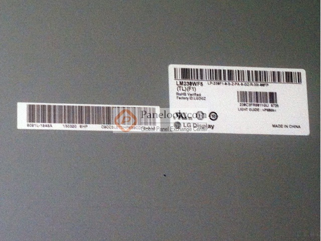 LG 液晶モニター ディスプレイ パネル LM230WF5 (TL) (F1) LG Display LM230WF5-TLF1 Overview - Panelook.com