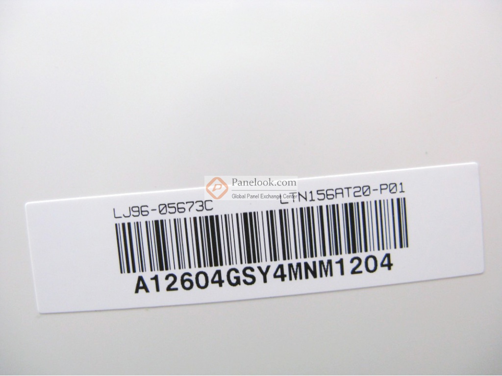 Samsung LTN156AT20-P01 Overview - Panelook.com