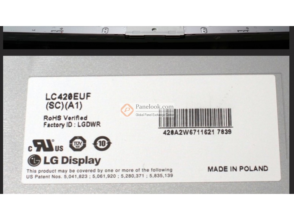 LG Display LC420EUF-SCA1 Overview - Panelook.com