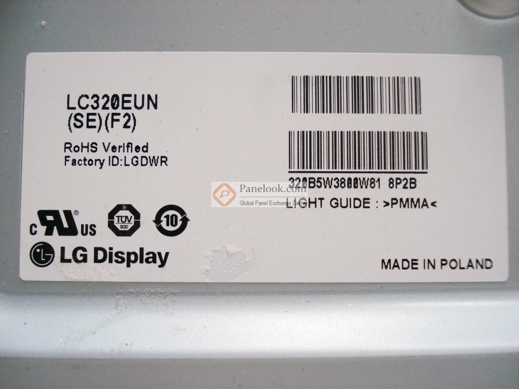 LG Display LC320EUN-SEF2 Overview - Panelook.com