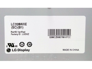 LG Display LC320WXE-SCB1 Overview - Panelook.com