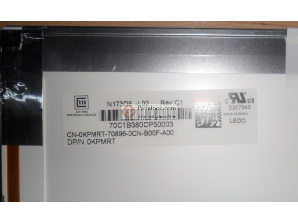 Dalle écran LCD LED type Chimei Innolux N173O6-L02 REV.C1 17.3 1600x900
