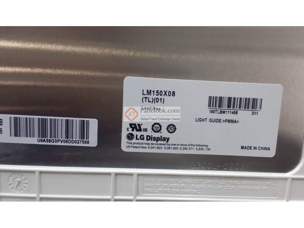 Pannello LCD LB150X02-TL01 Per LG Philips 15" - Grado A+ Senza Pixel Rotti - Garanzia 1 Anno