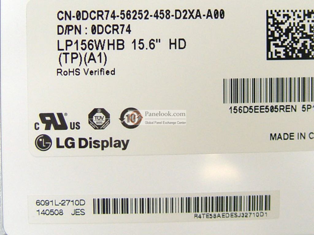 LG Display LP156WHB-TPA1 Overview - Panelook.com
