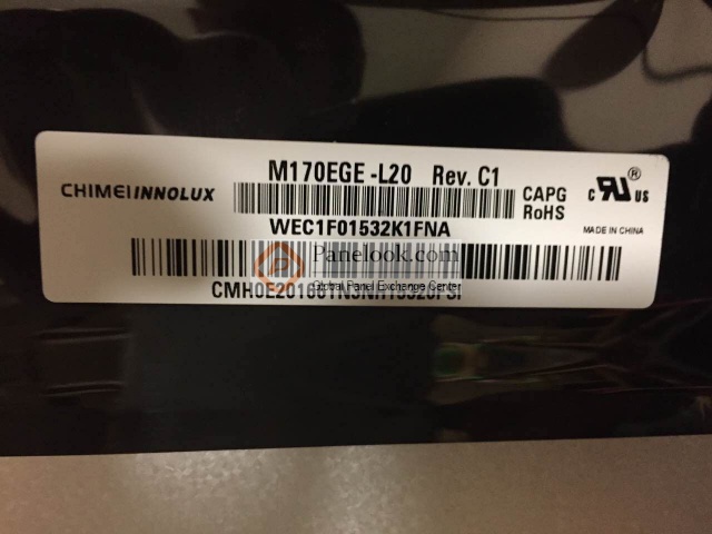 Chimei Innolux M170EGE-L20 Overview - Panelook.com