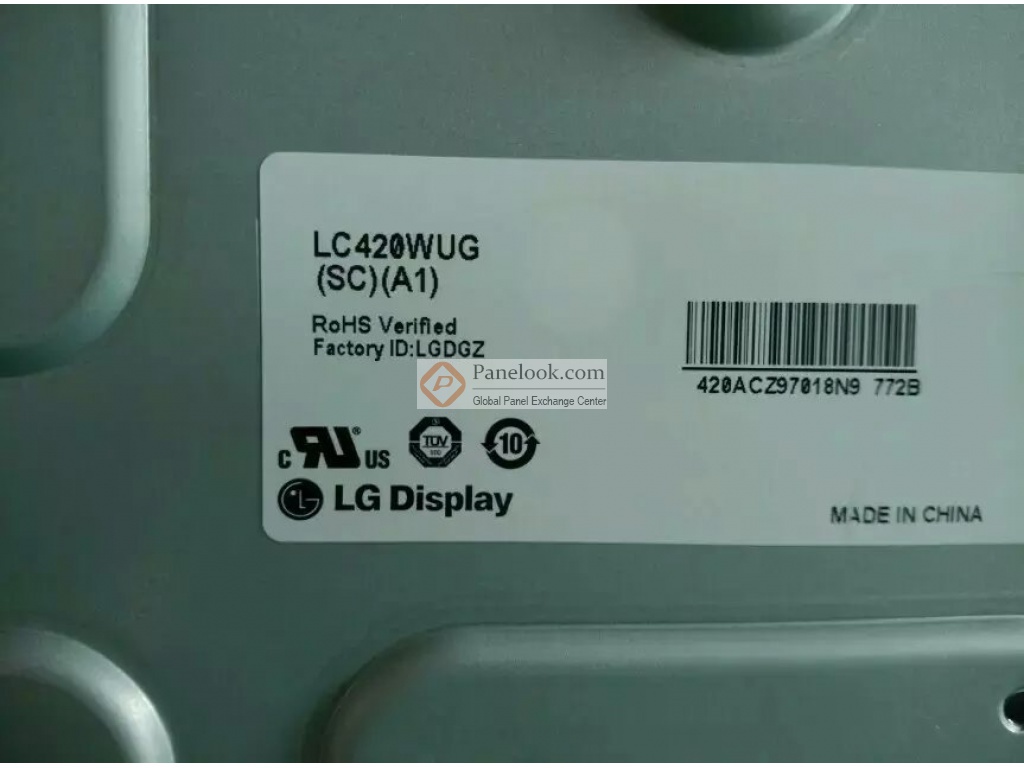 LG Display LC420WUG-SCA1 Overview - Panelook.com