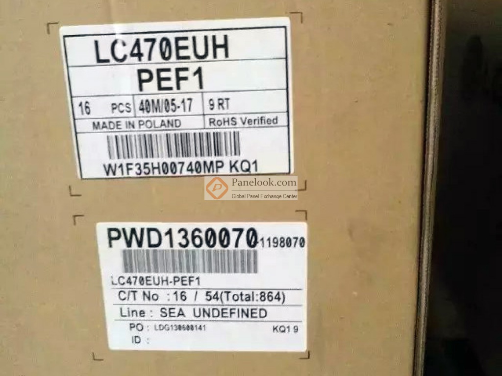 LG Display LC470EUH-PEF1 Overview - Panelook.com