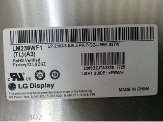 LG Display LM230WF1-TLA3 Overview - Panelook.com