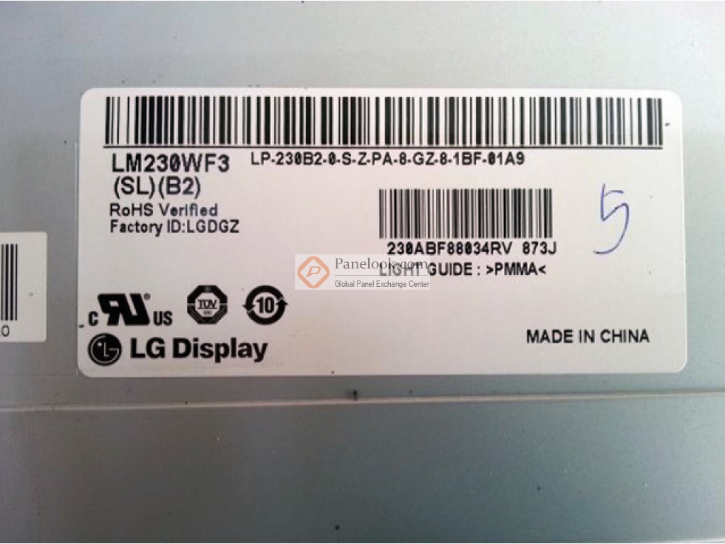 LG Display LM230WF3-SLB2 Overview - Panelook.com