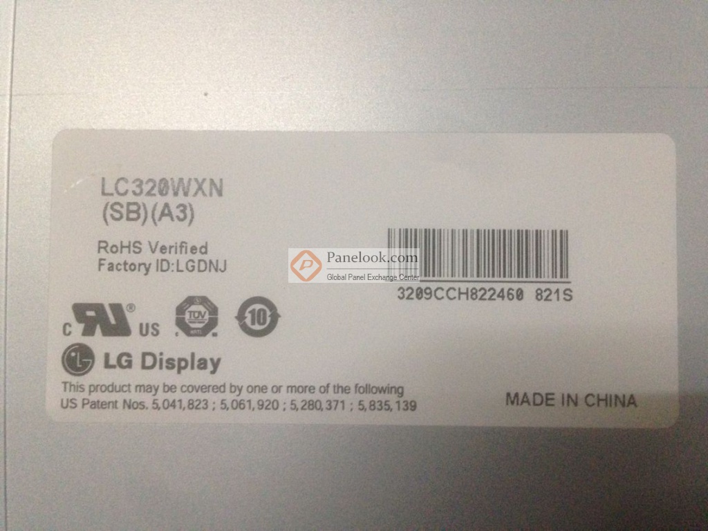 LG Display LC320WXN-SBA3 Overview - Panelook.com