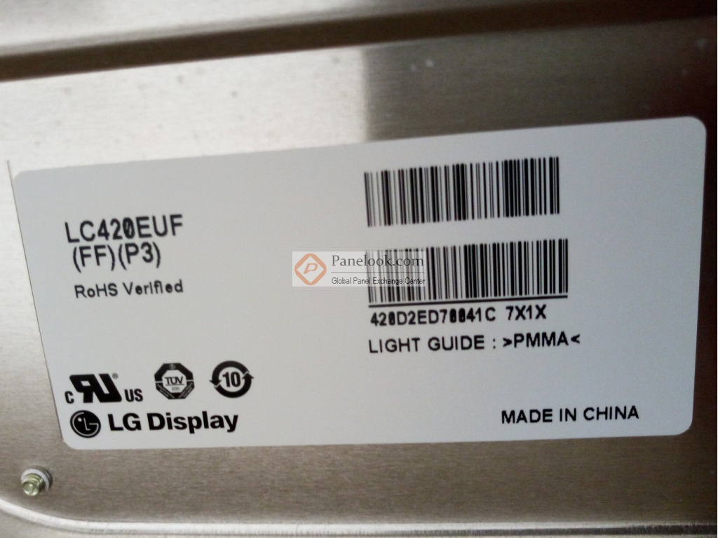 LG Display LC420EUF-FFP3 Overview - Panelook.com