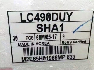 LG Display 49" IPS CELL FOB 1920×1080 LVDS