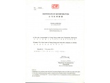 Certificate of Incorporation