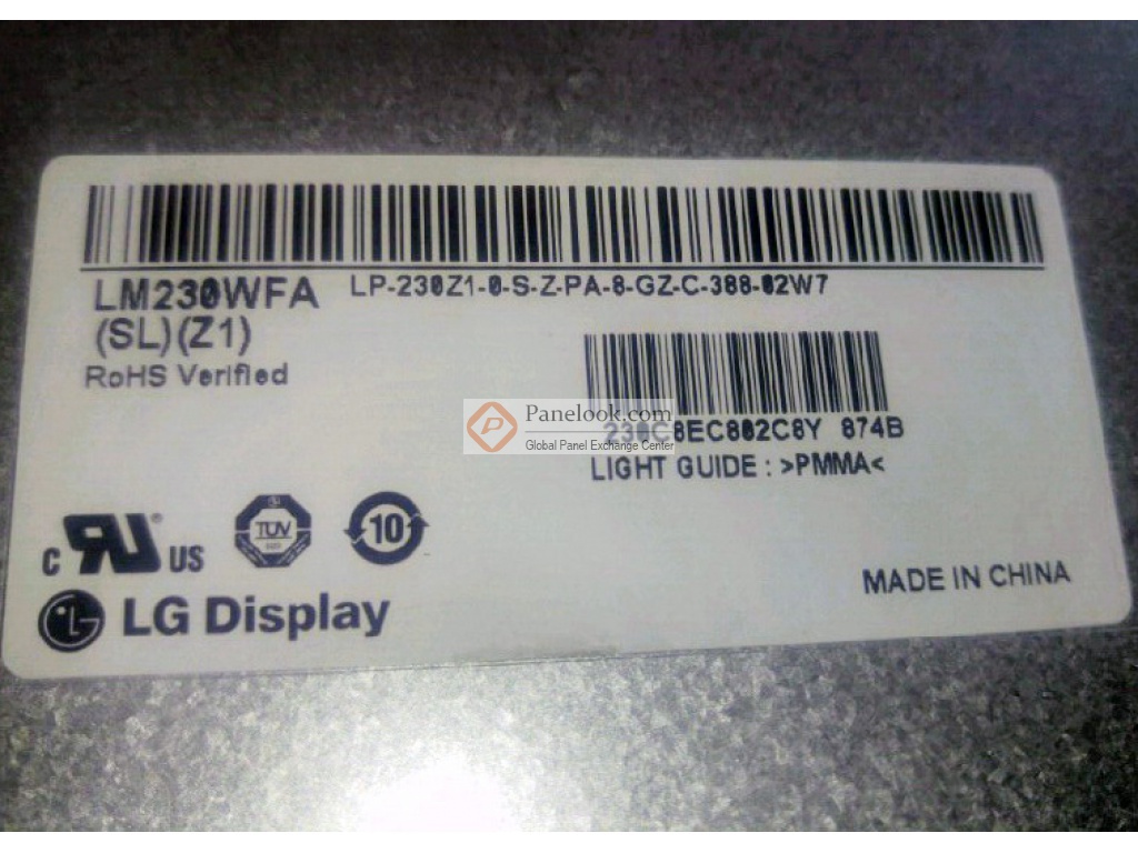 LG Display LM230WFA-SLZ1 Overview - Panelook.com