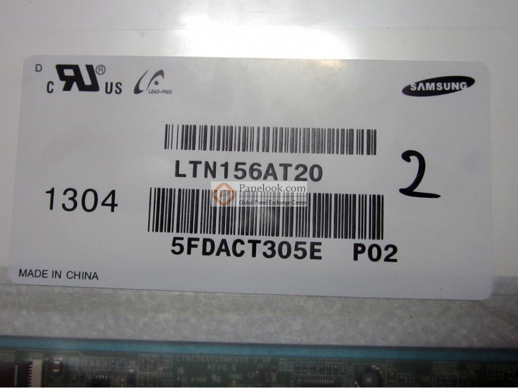 Samsung LTN156AT20-P02 Overview - Panelook.com