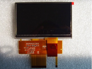 Ampire 4.3" TN LCM 480×272 250nits WLED TTL 54pins CTP