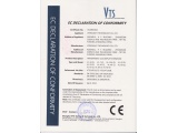 EC Declaration of Conformity