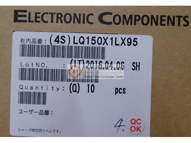 Sharp LQ150X1LX95 Stock 500 pcs - Panelook.com