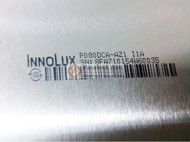 Innolux P080DCA-AZ1 Overview - Panelook.com