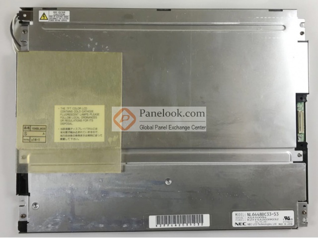 NEC NL6448BC33-53 Overview - Panelook.com