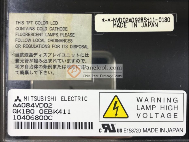 三菱TV Mitsubishi 8.4 Inch Tft Lcd Display Aa084vg03