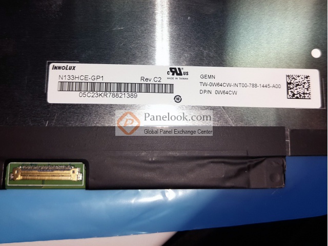 Innolux N133HCE-GP1 Overview - Panelook.com