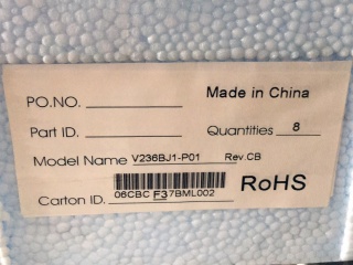 Innolux V236BJ1-P01 Rev.CB Overview - Panelook.com