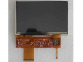 Ampire 5" TN LCM 800×480 360nits WLED TTL 45pins CTP