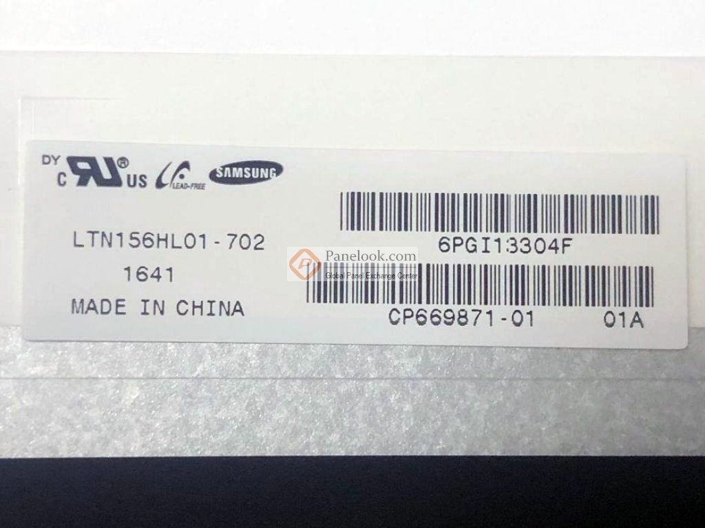 Samsung LTN156HL01-702 Overview - Panelook.com