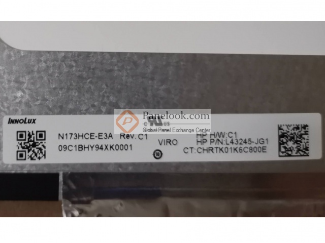 Dalle écran LED 17.3 Pouces N173HCE-E3A 1920x1080 30 Pins 390mm - Neuf Visiodirect