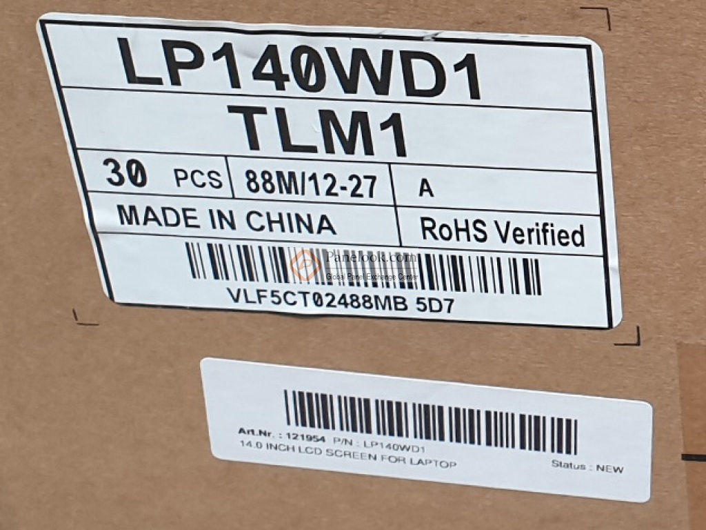 Écran LCD LED De Remplacement Pour Portable - Compatible Avec La Référence LP140WD1(TL)(M1)