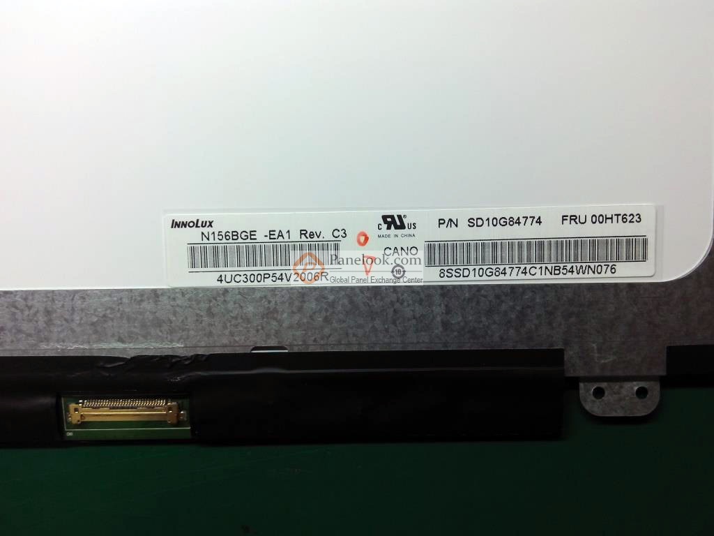 Schermo LCD 15,6 Pollici Per Laptop N156BGE-EA1/EA2, HD 1366x768, Opaco, 30 Pin