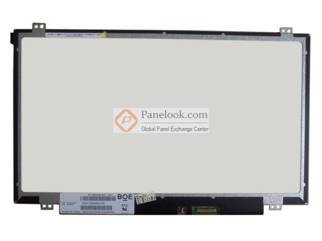 Écran LCD 14 Pouces NT140WHM-N41 V8.0 - Résolution 1366x768 - Connecteur 30 Broches Avec Fixations - Neuf