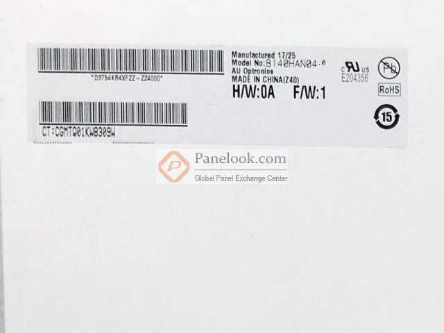 Schermo LCD 14 Pollici FHD HP M07092-001 AUO B140HAN04.D - Opaco IPS 30 Pin