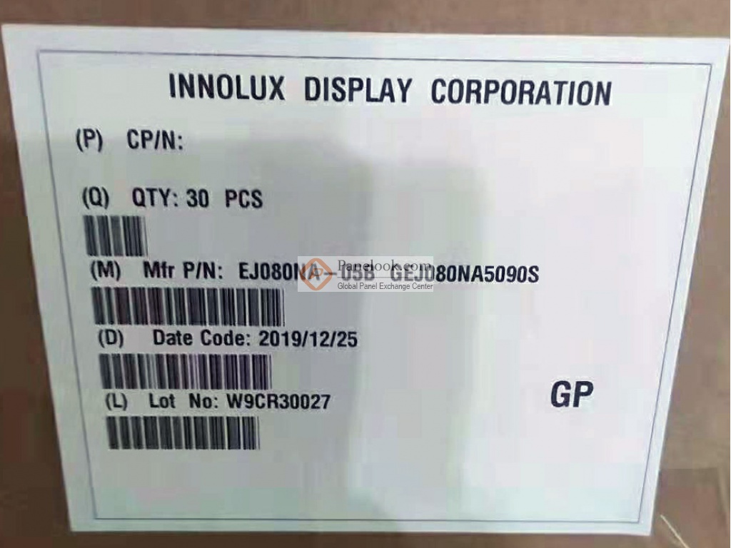 Pannello LCD 8 Pollici EJ080NA-05B Per Chimei Innolux – Schermo Nuovo