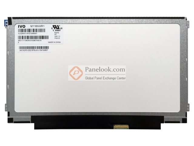 Dalle écran LCD LED M116NWR1 R7 - 11.6 Pouces, Résolution 1366x768, Connecteur 30 Pin, Neuve, Garantie 1 An