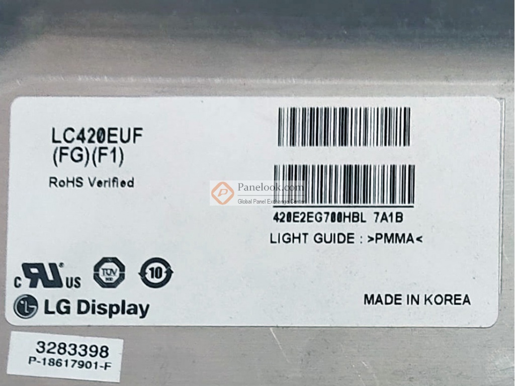 LG Display LC420EUF-FGF1 Overview - Panelook.com