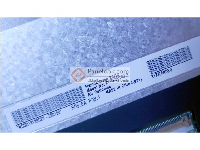 L33ページ AUO B173ZAN03.3 Overview - Panelook.com