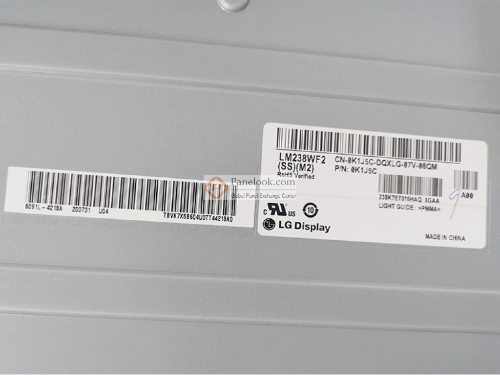 LG Display LM238WF2-SSM2 Overview - Panelook.com
