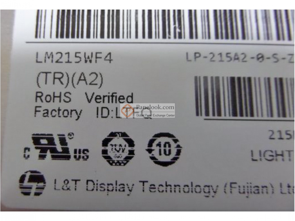 L&T LM215WF4-TRA2 Overview - Panelook.com